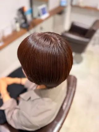 ショート カラー 手話/耳が聞こえない 🦻🏻/山本しずほのヘアスタイル