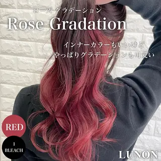 ロング カラー ブリーチ/艶カラー RYUTOのヘアスタイル