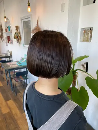ショート カラー 🌸小掛🌸 豊橋外国人風カラーのヘアスタイル