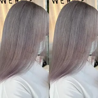 ミディアム カラー yoriダブルカラー 代表すがわらのヘアスタイル