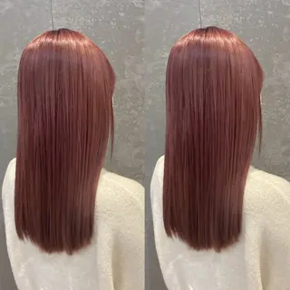 セミロング み うのヘアスタイル