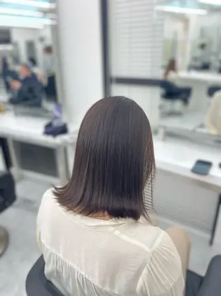 ミディアム カラー Zina熊本🫧 Kurehaのヘアスタイル