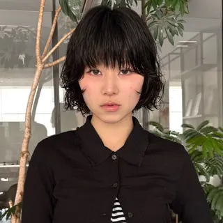 セミロング カラー 透明感/レイヤー /ボブ/本田 聖のヘアスタイル