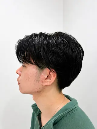 パーマ メンズ メンズパーマ ほしのはすみのヘアスタイル