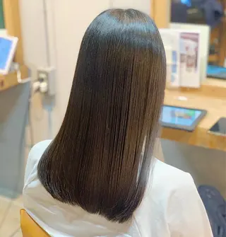 セミロング 🦋韓国系指名No1 店長/圓山 祐也🦋のヘアスタイル
