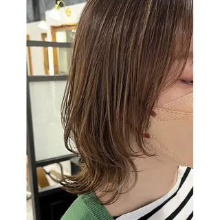 ミディアム カラー 二児のパパで店長な 戸田健治のヘアスタイル