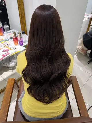 ロング 韓国風・透明感・艶髪 🩵Hanaka◝✩のヘアスタイル