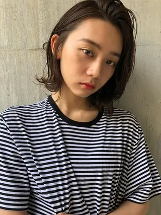 ミディアム ショート職人 美容師【KENTA】のヘアスタイル