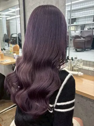 ロング 🇨🇳ハイトーン ワンホン🇰🇷ななのヘアスタイル