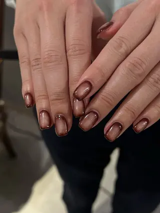ネイル Hata nail 🎀個性派ニュアンスのネイルデザイン