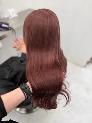 ロング カラー ヘアアレンジ 透明感カラー🎀艶髪 Anju/渋谷🎀のヘアスタイル