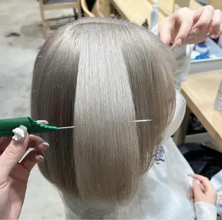 ロング カラー メンズ リコ 渋谷 ハッシュカットのヘアスタイル