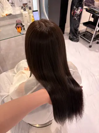 ロング カラー うる艶透明感カラー HINANO🩶のヘアスタイル