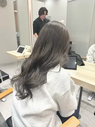 ロング カラー 瀬戸 秀孝のヘアスタイル