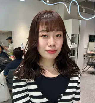カラー ♡透明感カラー★ ネイル/しの♡のヘアスタイル
