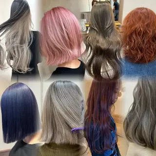 ロング カラー マンツーマン施術/ ダブルカラー/アリサのヘアスタイル