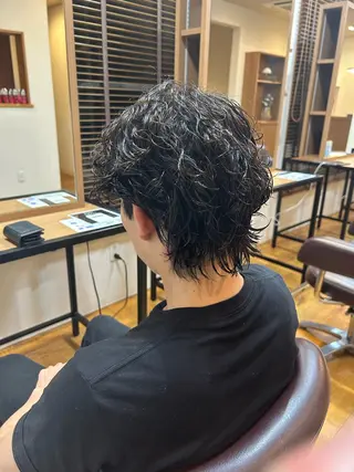 パーマ メンズ perk*° ANZUのヘアスタイル