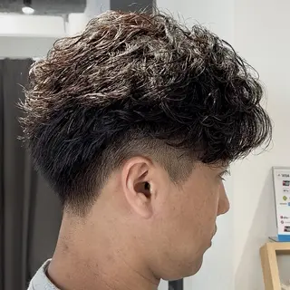 ショート パーマ メンズパーマ Dover島村祐輝のヘアスタイル