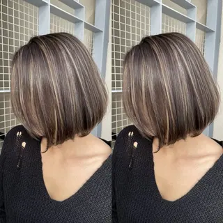 ショート 💗ショート×ボブ 韓国レイヤー宮内諒のヘアスタイル