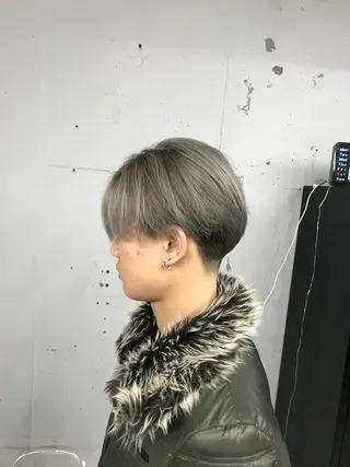 ショート カラー メンズ 【OVARL】武田 まなみのヘアスタイル