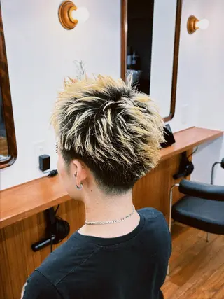 ショート メンズ メンズカット 髙橋創のヘアスタイル
