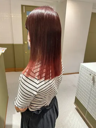 セミロング カラー マンツーマン美容師 立川　♡MIHO♡のヘアスタイル