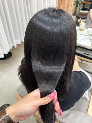 パーマ 入佐 美聡のヘアスタイル