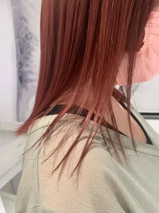 セミロング カラー Takahashi Yuriのヘアスタイル