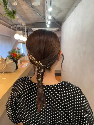 ヘアアレンジ moro 丁寧なカウンセリングのヘアスタイル