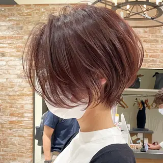 ショート 朝ラク/大人ショート /銀座/若狭真央のヘアスタイル