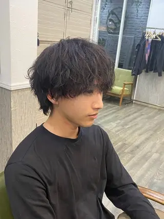 ショート メンズ 岩間 渉のヘアスタイル
