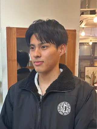 メンズ ブラウンカラー 🦔🪷なりたりみのヘアスタイル