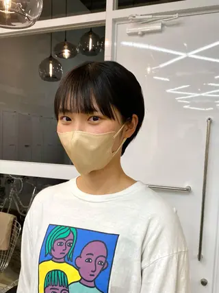ショート サトウ リョウのヘアスタイル