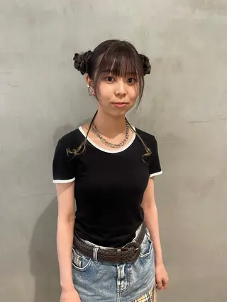 ロング 🎀海外ヘア/表参道 Satone🎀のヘアスタイル