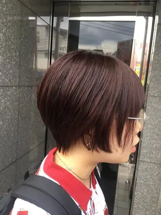 ショート hair salonのヘアスタイル