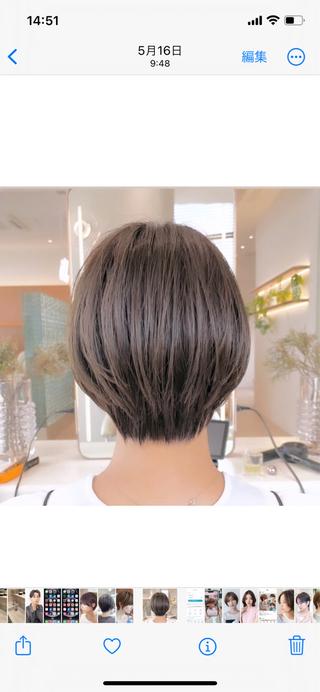 ショート カラー 渋谷ボブ特化 /田中航平のヘアスタイル