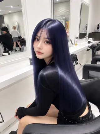 カラー 🫧モテる💗ダメー ジレスハイトーン🫧のヘアスタイル