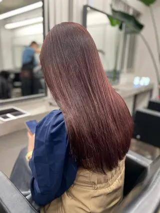 ロング カラー 透明感カラー特化🫧 🦋栗原🦋のヘアスタイル