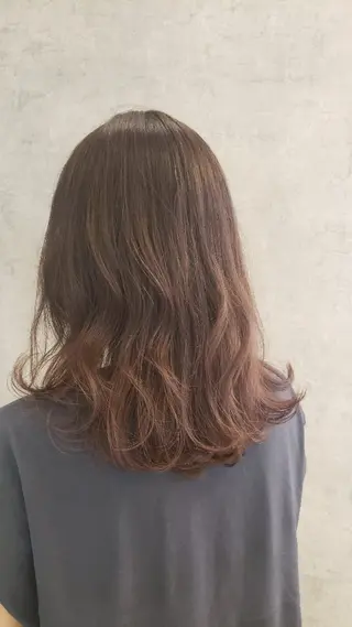 セミロング 🤍山岸 彩花🤍のヘアスタイル