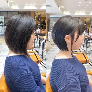 ショート 新宿　ショート・ボブ カットモデル募集のヘアスタイル