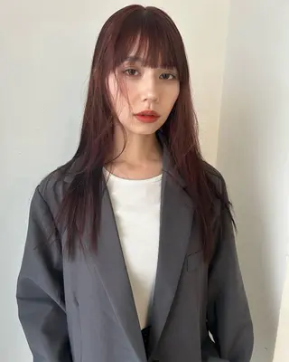 ロング カラー 村上雅人 ナチュラルモードのヘアスタイル