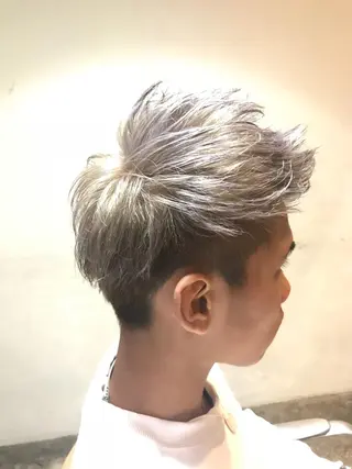 ショート カラー パーマ ヘアアレンジ メンズ キッズ ネイル マツエク・マツパ サロンドミルク 渋谷高比良のヘアスタイル