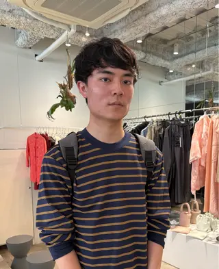 パーマ メンズ LARK/メンズ特化 /シバヤ ユウキのヘアスタイル