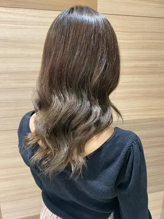 セミロング カラー メンズカット ✂️あいのヘアスタイル
