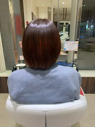 ミディアム Earth  水沢店 平栗　優佳のヘアスタイル