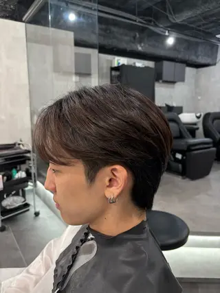 ショート 山下 新士のヘアスタイル