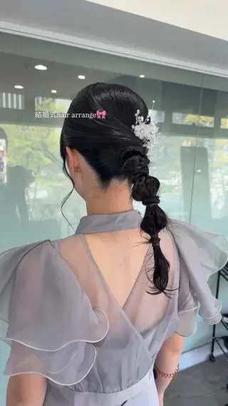 ヘアアレンジ 坂本奈都美/Jr.s 🎀のヘアスタイル