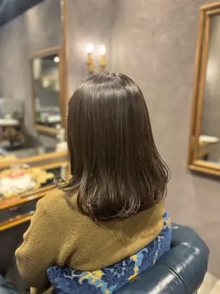 ミディアム Nanaka Luana  難波店のヘアスタイル
