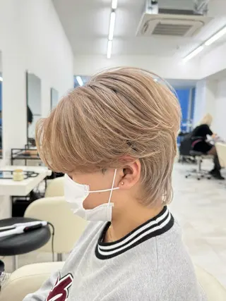 カラー メンズ ✨金沢No.1✨ カット最安値‼️のヘアスタイル