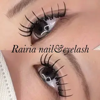 マツエク・マツパ 🎀Rairia eyelash🤍のマツエク・マツパデザイン